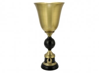 AK.IU0445 GOLD DEKORATF VAZO 19*19*44 CM